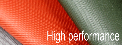 Silicone coated fiberglass fabric